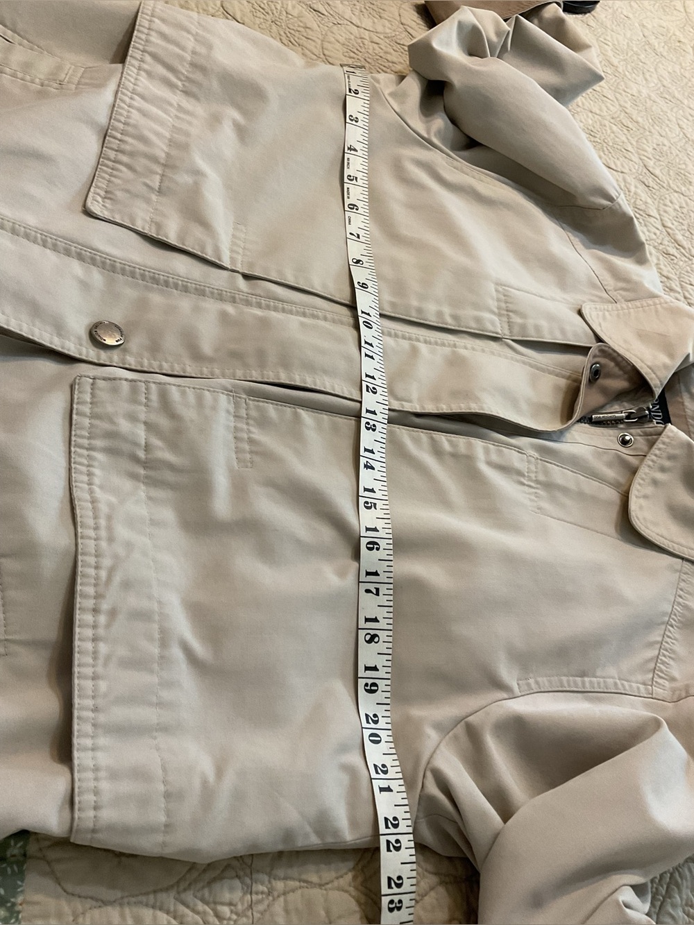 LONDON FOG LIMITED EDITION LADIES HOODED TRENCH COAT MADE IN SRI LANKA SIZE MP - Picture 12 of 16